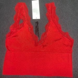 BRAND NEW Urban Outfitters Crop Lace Top